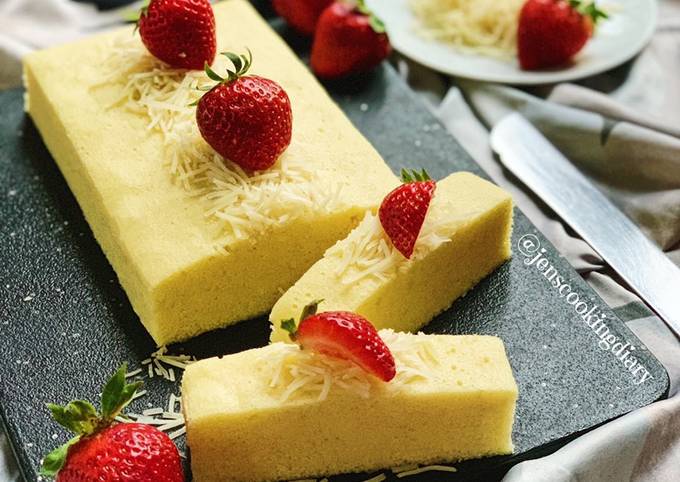 Tasty And Delicious of Steamed Cheese Brownie