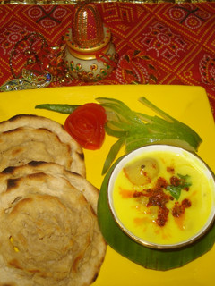 A picture of Khoba roti.