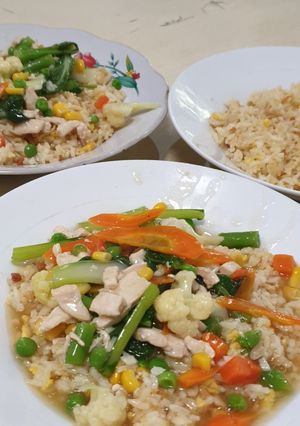 Foto resep Nasi Goreng Siram