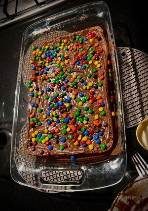 Una foto de Brownies de Milo