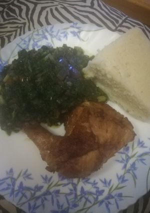 A picture of Baked crispy chicken.