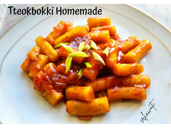 Resep Tteokbokki Homemade, Lezat