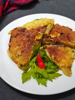 Foto resep Telur dadar sayur