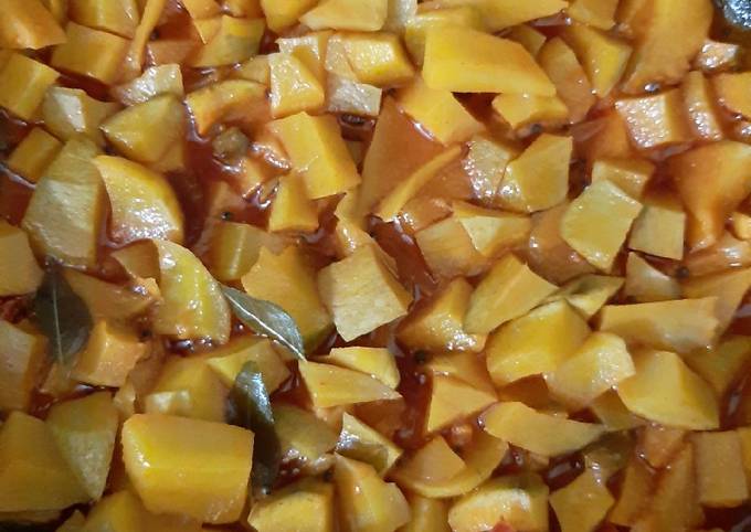 How to Prepare Thomas Keller Kerala mango pickle