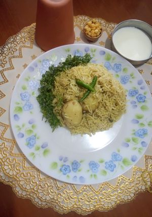 A picture of Aloo pulao.