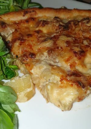 Une photo de Quiche pommes de terre poulet bacon