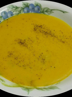 Una foto de Crema de calabaza