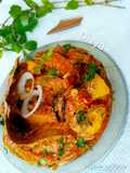 Coconut milk aloo masala curry