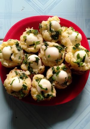 Foto resep Kentang sarang telur puyuh