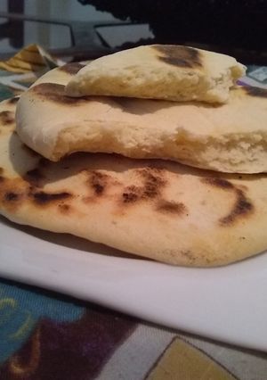 Una foto de Pan plano