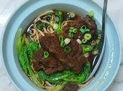 A picture of beef pechay