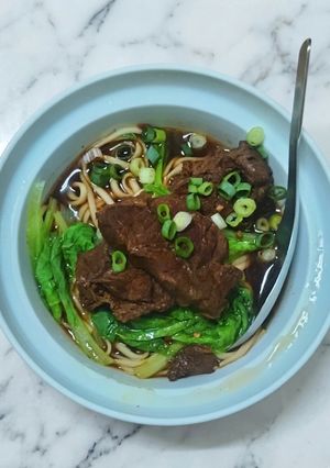 A picture of Taiwanese Beef Noodle 牛肉麵 (Simple and Easy Recipe).