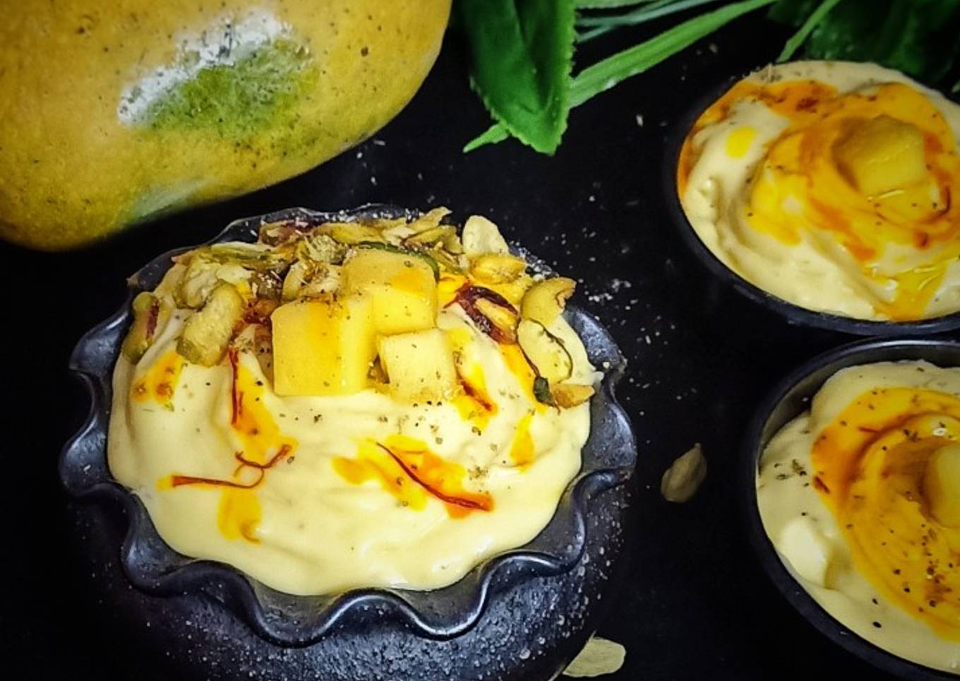 Amrakhand (Mango Shrikhand)