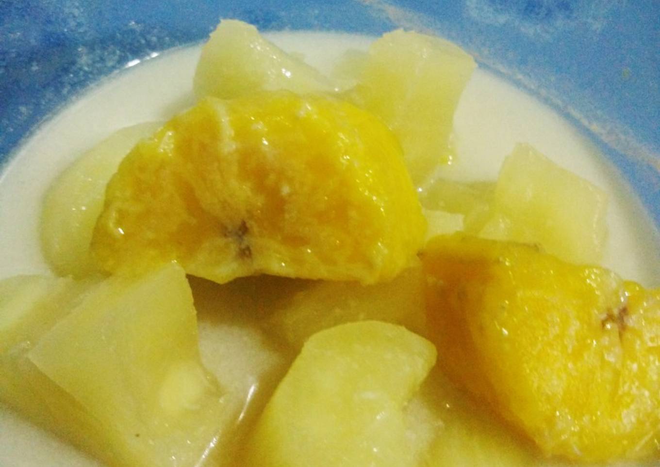 Kolak singkong+pisang