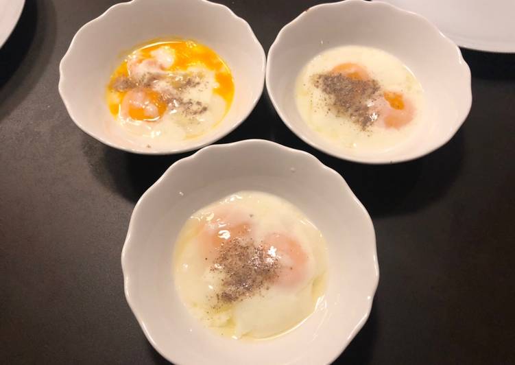 Resep Half Boiled Egg ala Ya Kun Kaya Toast, Bikin Ngiler