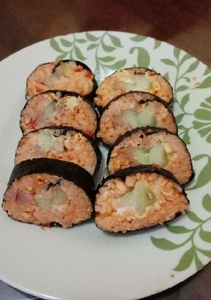Foto resep Kimbab nasgor ala2