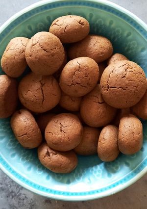Una foto de Galletitas de algarroba y cacao