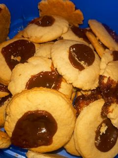 Una foto de Pepas de dulce de leche