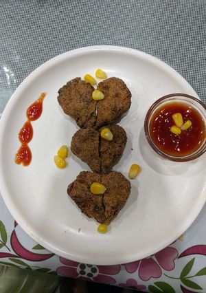 A picture of Corn cutlet.