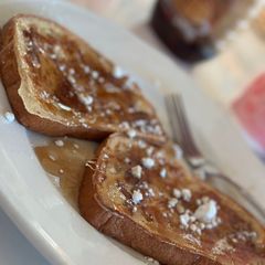 A picture of Nick's French Toast.