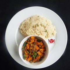 A picture of Couscous And Vegetables Sauce.