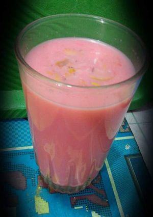 A picture of Roof Afza Milk #Drink_Competition #Cookpadapp.
