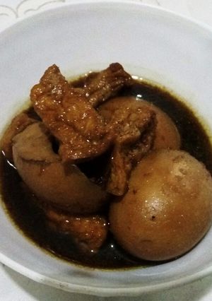 Foto resep Semur Tahu Telur