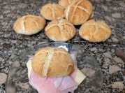 Una foto de pan sin gluten y sin lactosa