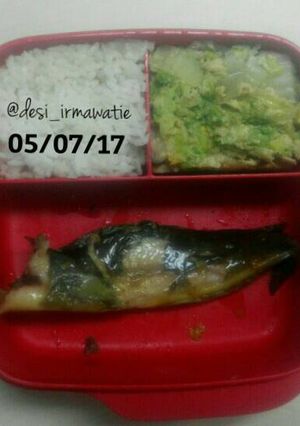 Foto resep Diet ala desi (ikan kukus dan cah sawi putih)