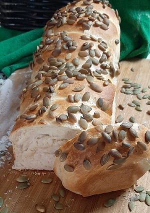 Foto di Pane agli albumi ai semi di zucca