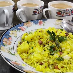 POHA Kanda/Aloo Lockdown recipe (Tea Time Snack) A picture of POHA Kanda/Aloo Lockdown recipe (Tea Time Snack).