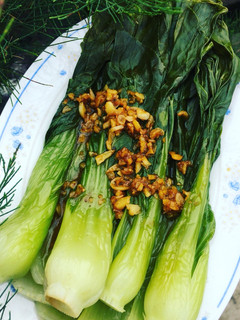 Foto resep Pokcoy tumis bawang putih #MenuSehatAnak 1