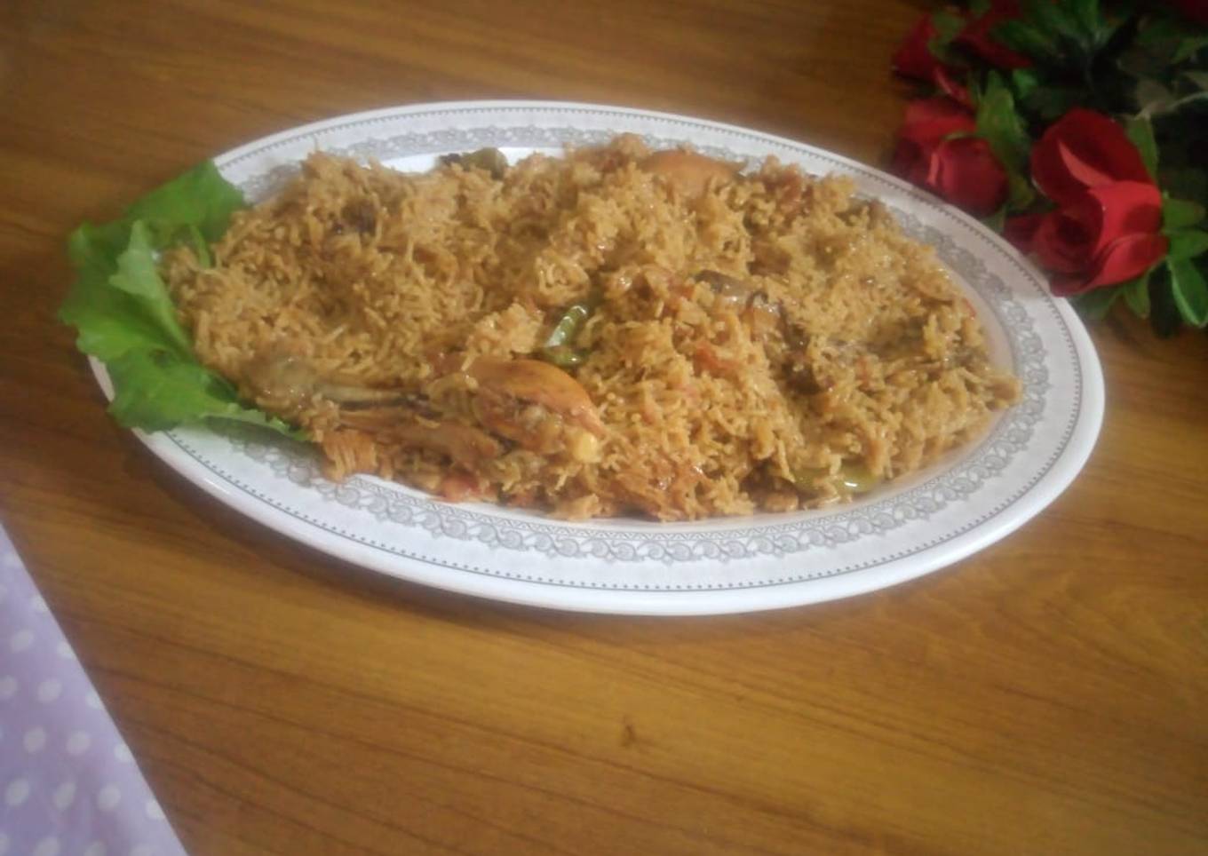 Chicken yakhni pulao