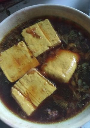 Foto resep Sayur tahu kecap