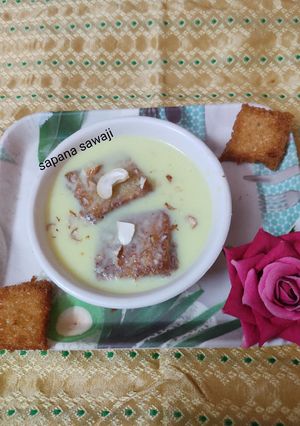 शाही तुकडा (Shahi Tukda Recipe In Marathi) रेसिपी चे मुख्य फोटो 