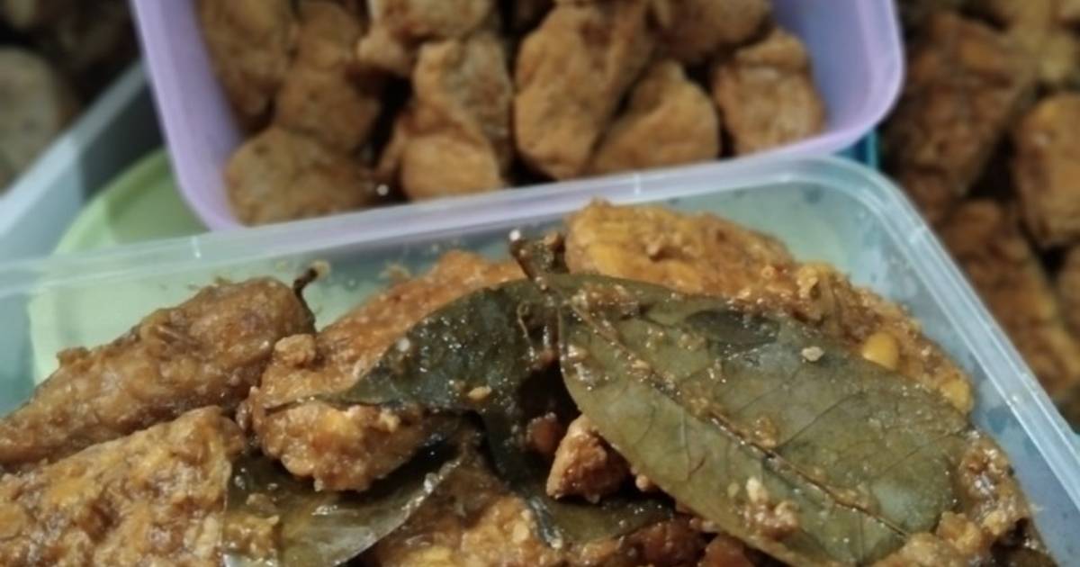 Resep Meal Prep  Bacem Tempe Tahu Paling Praktis dan Simple