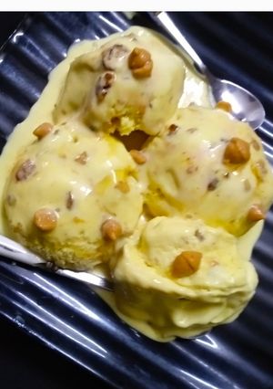 A picture of Butter Scotch Ice cream.