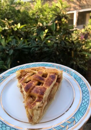 عکسی از دستور پای سیب و دارچین 🍎