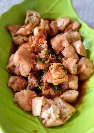 Foto resep Tahu Genjrot semok (SElera Mama OKe)🤣