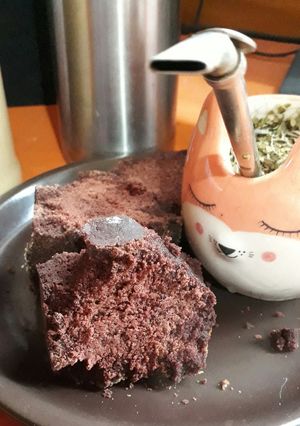 Una foto de Budín vegano sin tacc de cacao y café