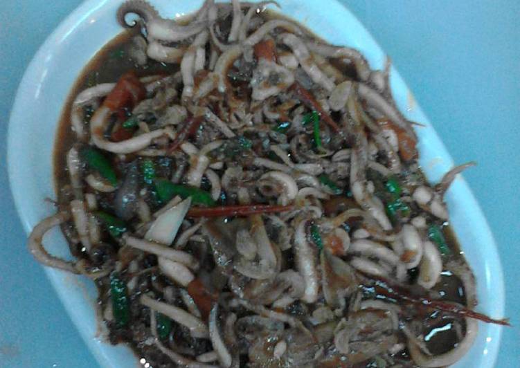 Resep KEPALA CUMI ASAM  MANIS, Enak