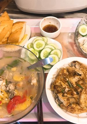 Hình của món Trứng hàu.