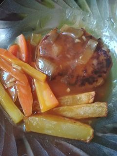 Foto resep Steak kakap with brown sauce