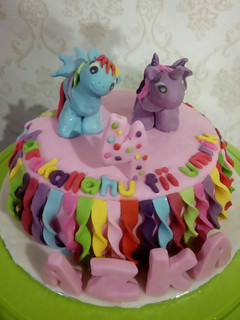 Foto resep Kue ulang tahun little ponny