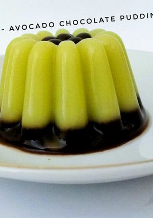 Foto resep Avocado chocolate pudding cemilan batita