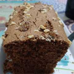 Una foto de Budín integral de Chocolate y Naranja