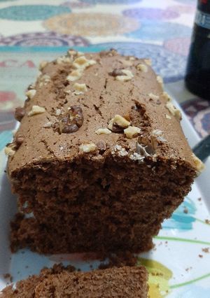 Una foto de Budín integral de Chocolate y Naranja