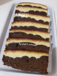 Foto resep Puding brownis caramel