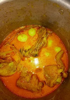 Foto resep Kari ayam telur puyuh maknyus