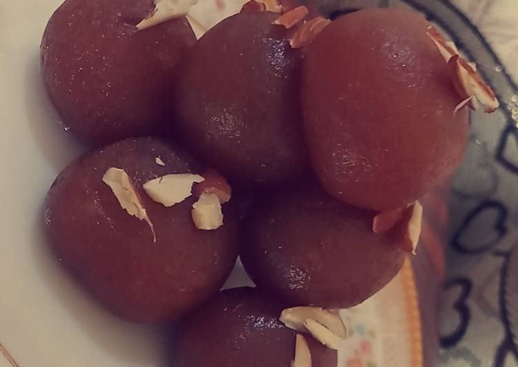 Homemade Gulab Jamun